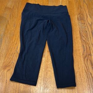 Athleta Black Capris for Active Comfort